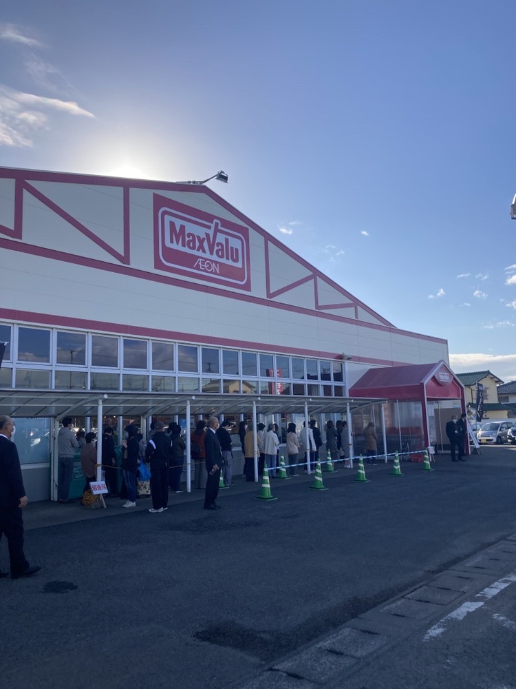 大分県大分市マックスバリュー猪野店　改装に伴う冷設工事完了